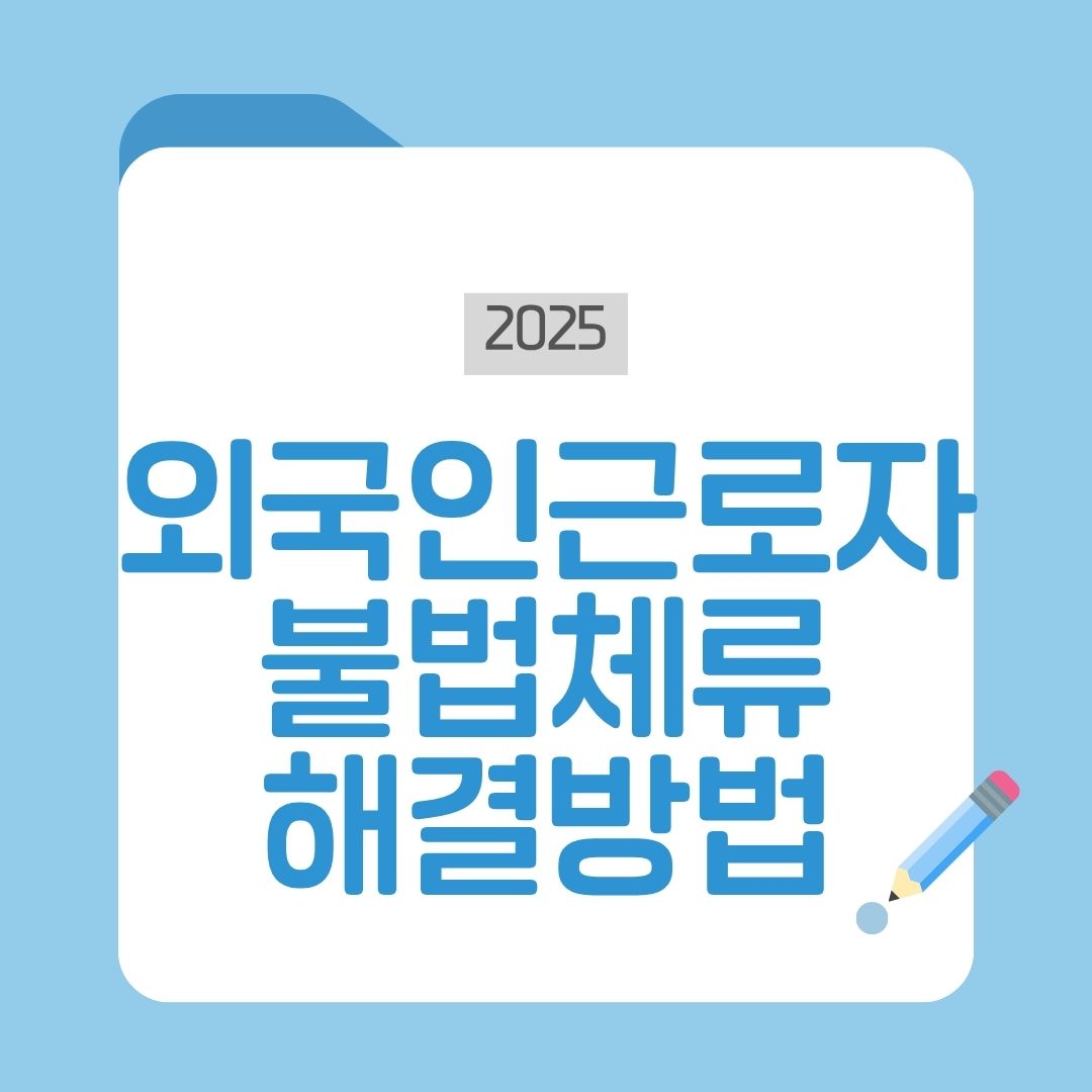 불법체류 해결방법 정리