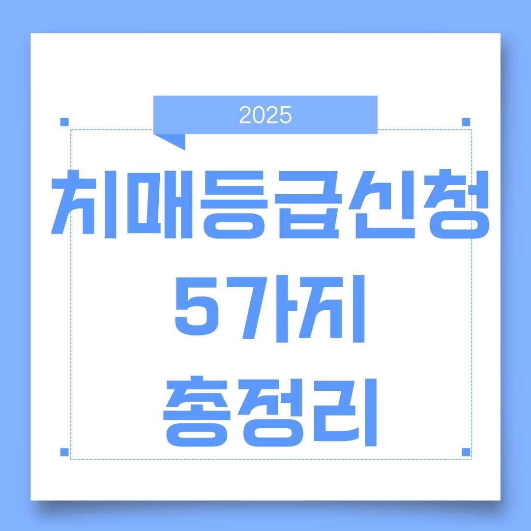 치매 장기요양등급