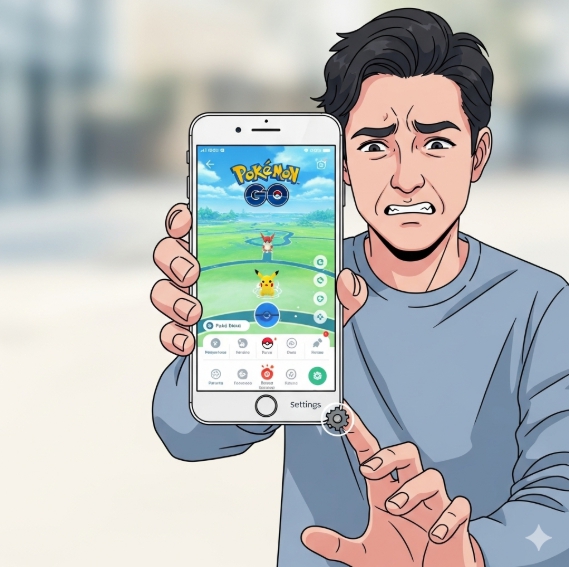 포켓몬고 화면 내려감 현상 썸네일