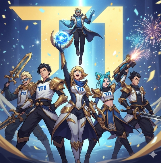 T1 우승 스킨 출시 썸네일