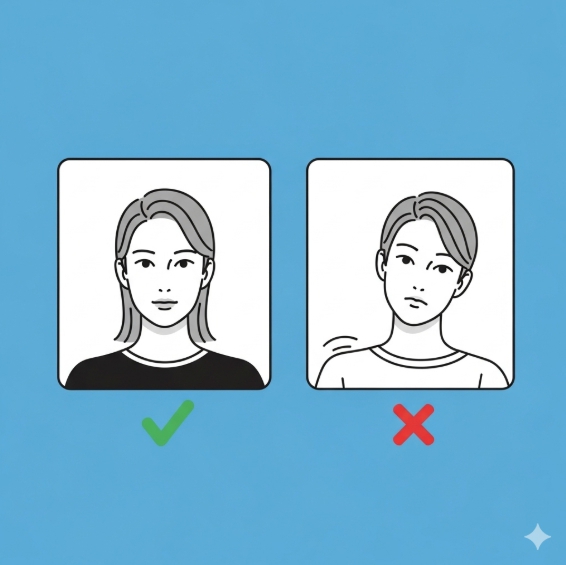 운전면허 사진 규정 방법