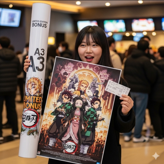 귀멸의칼날 무한성편 5주차 특전 썸네일