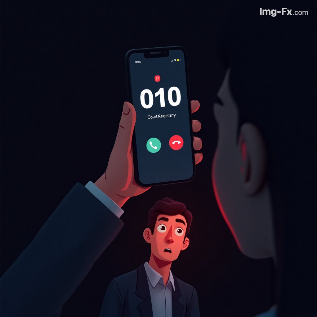 법원 등기 전화 보이스피싱 의심 썸네일