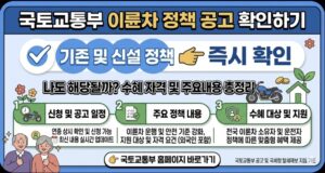 이륜차 오토바이 전국번호판 시행